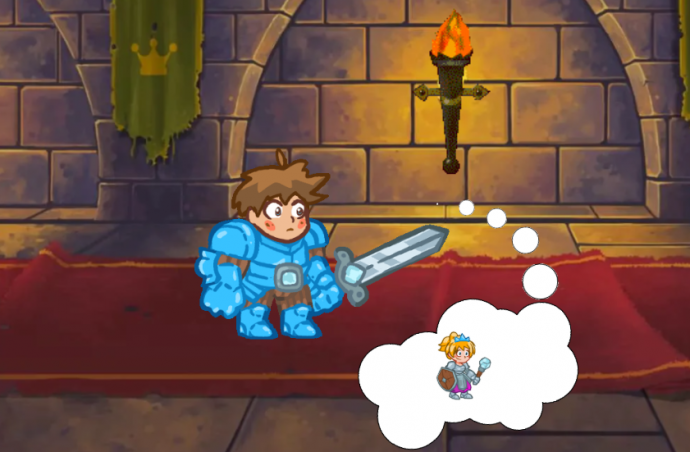 Рыцари, принцесса и дракон