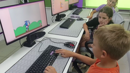 Игра "Мини-футбол" на Scratch