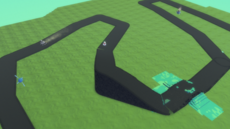 Гонки в Kodu (by Артём)